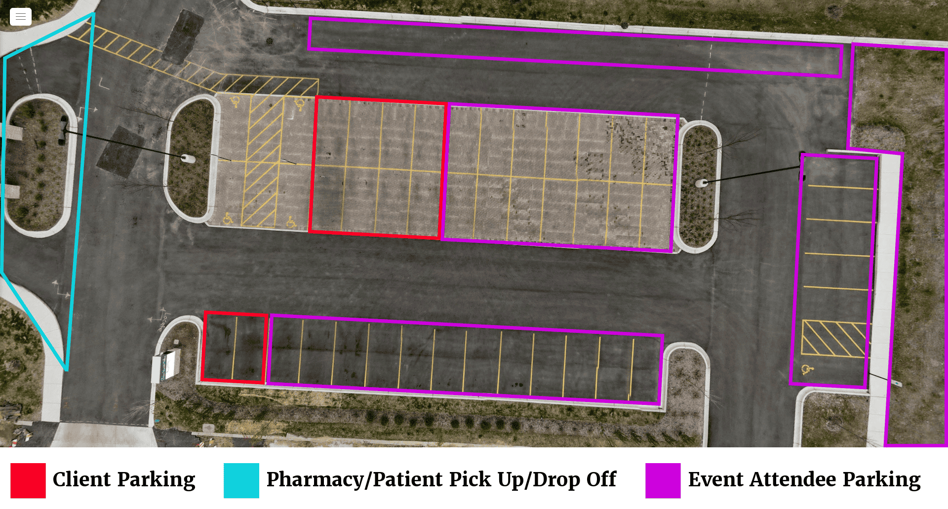 Parking Map for 9th Annual Pet Blessing Parking Map for 9th Annual Pet Blessing
